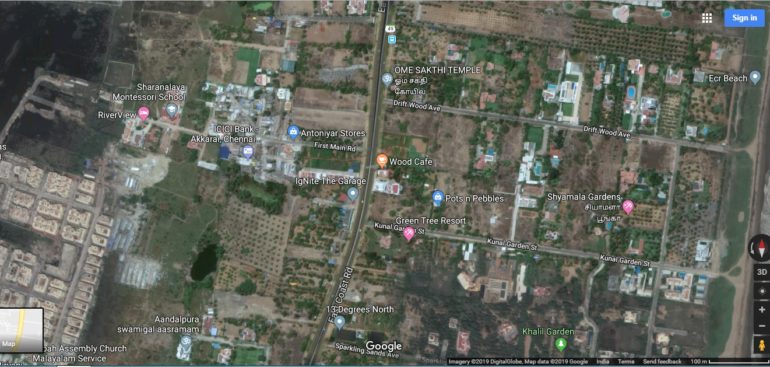 land / plot for sale in ecr akkarai