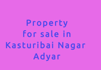 independent house for sale in kasturibai nagar adyar