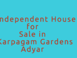 independent house for sale in adyar karpagam gardens