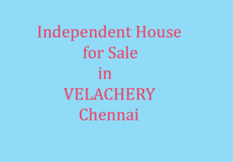 properties sale velachery chennai