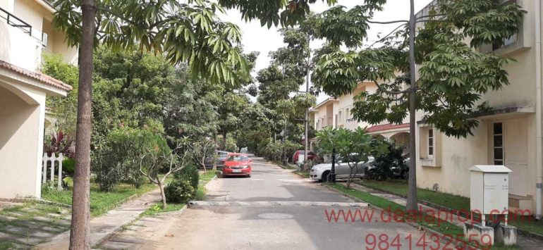 independent villa sale porur chennai