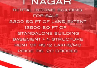 rental income commercial properties sale chennai