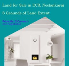 property sale ecr neelankarai chennai