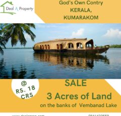 kerala resort property sale kumarakom