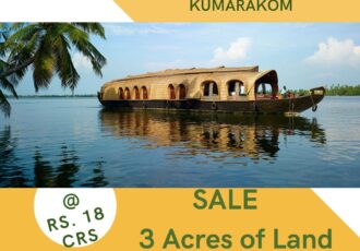 kerala resort property sale kumarakom