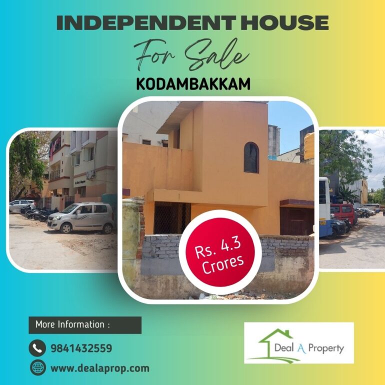 property sale kodambakkam chennai