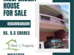independent house sale chennai kodambakkam