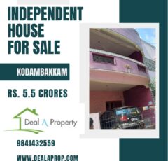 independent house sale chennai kodambakkam