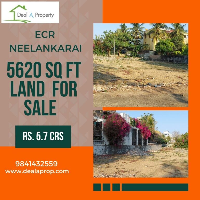 property sale ecr neelankarai chennai