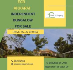 bungalow sale ecr sea cliff conclave akkarai