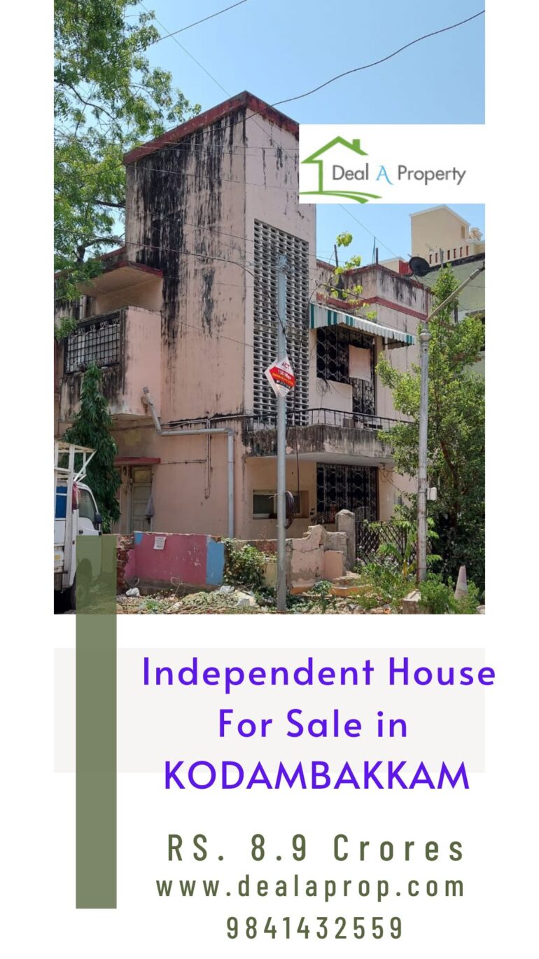 independent house sale kodambakkam chennai