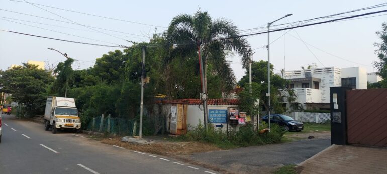 land sale ecr blue beach road neelankarai