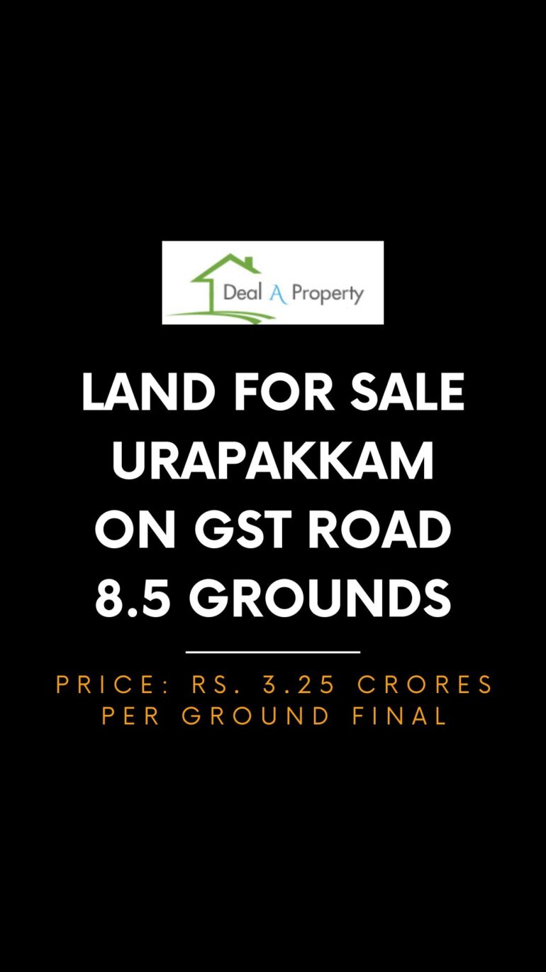 land sale gst road urapakkam chennai