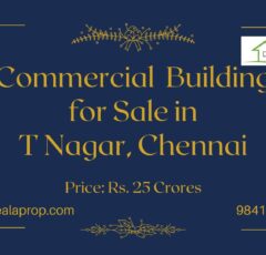 commercial property for sale in t.nagar chennai