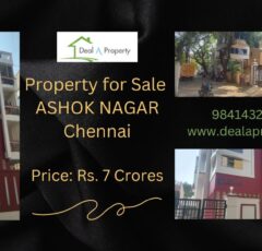 property for sale in ashok nagar chennai