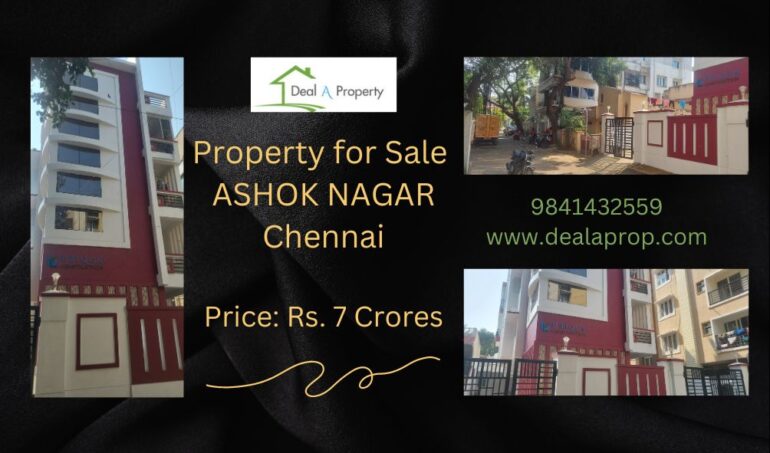 property for sale in ashok nagar chennai