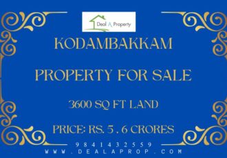 kodambakkam independent house sale chennai