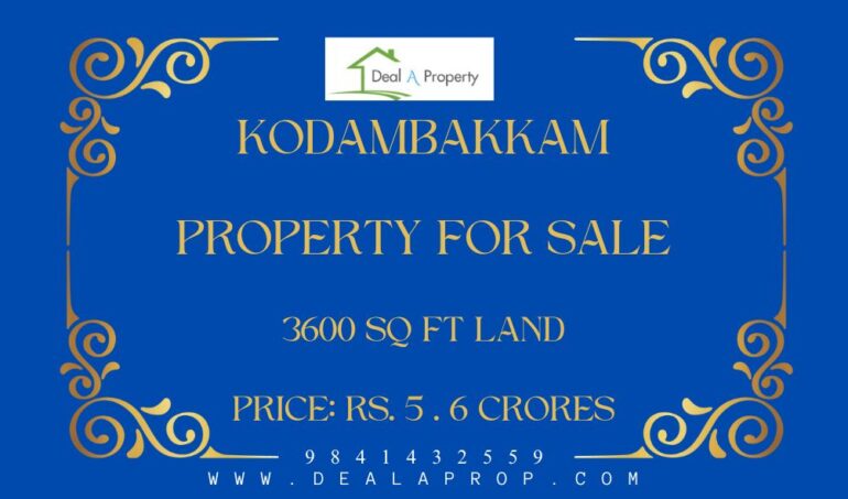 kodambakkam independent house sale chennai