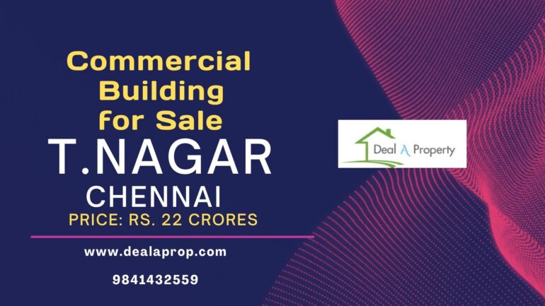 t.nagar property for sale in chennai