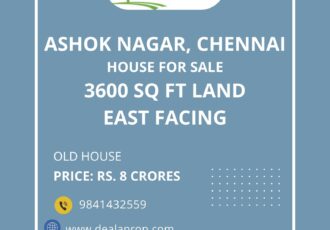 house sale ashok nagar chennai