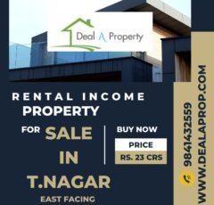 income property sale t.nagar chennai