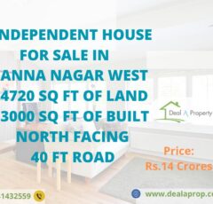 house sale w.anna nagar chennai
