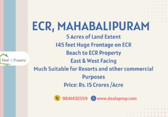 beach property sale mahabalipuram ecr