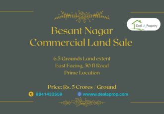 besant nagar property sale chennai