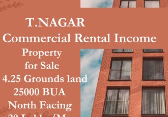income property sale t.nagar chennai