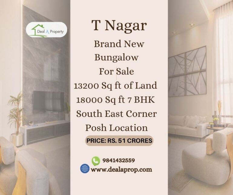 property sale t nagar chennai