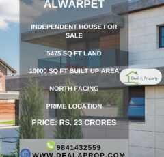 property sale alwarpet chennai