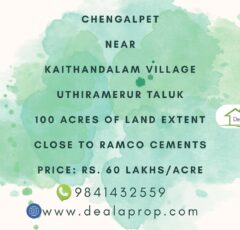 properties sale uthiramerur chengalpattu kaithandalam