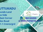 layout land sale ecr muttukadu
