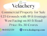 commercial property sale velachery chennai