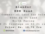 land sale alandur chennai