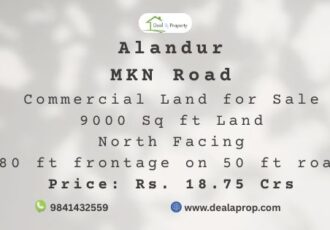 land sale alandur chennai