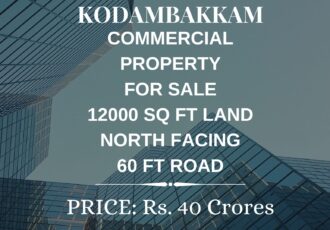 commercial property sale kodambakkam chennai
