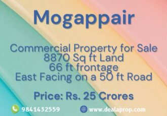 commercial building sale mogappair chennai