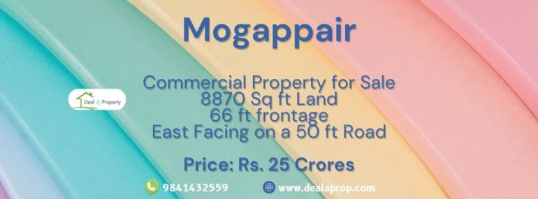 commercial building sale mogappair chennai