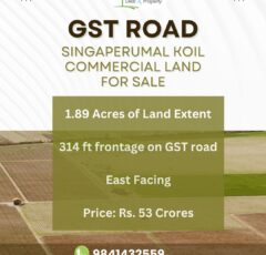 property sale gst road maraimalai nagar