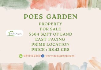 house for sale in poes garden teynampet chennai