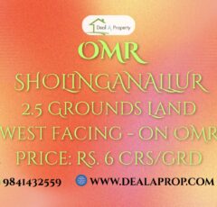 commercial property sale omr sholinganallur chennai