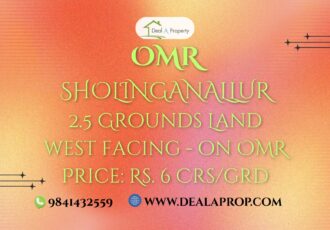 commercial property sale omr sholinganallur chennai