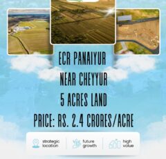land sale ecr panaiyur cheyyur