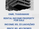 rental income property sale omr tharamani