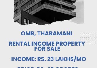 rental income property sale omr tharamani