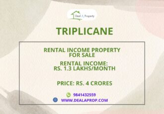commercial building sale triplicane chennai