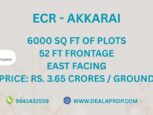 property sale akkarai ecr chennai