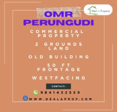 commercial land sale omr perungudi chennai