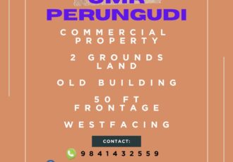 commercial land sale omr perungudi chennai